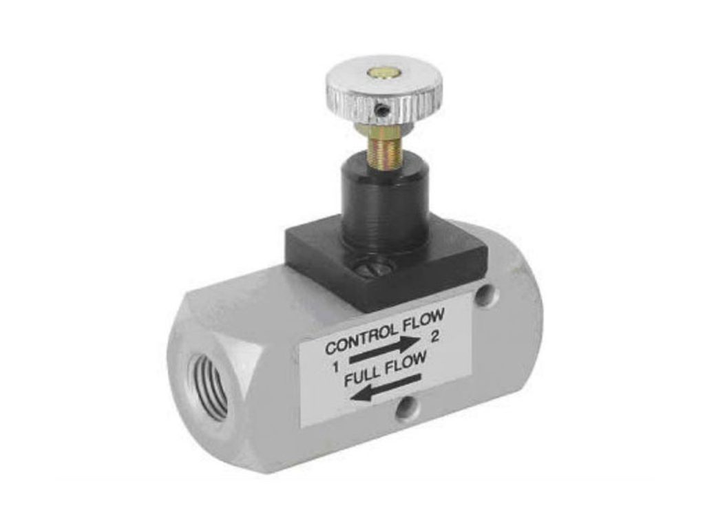 شیر کنترل جریان پنوماتیک